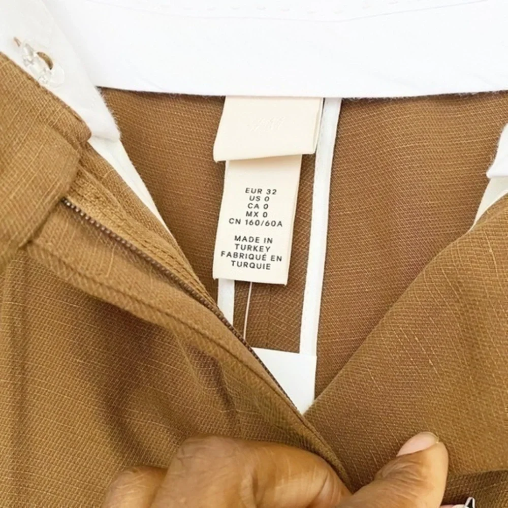 NWOT H&M linen trousers